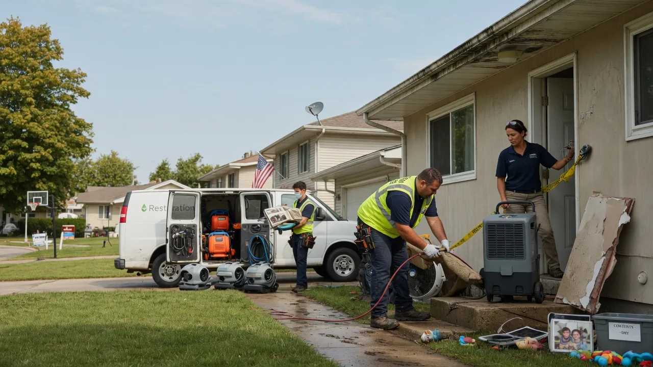 Water Damage Restoration in Hillsdale, OK near me